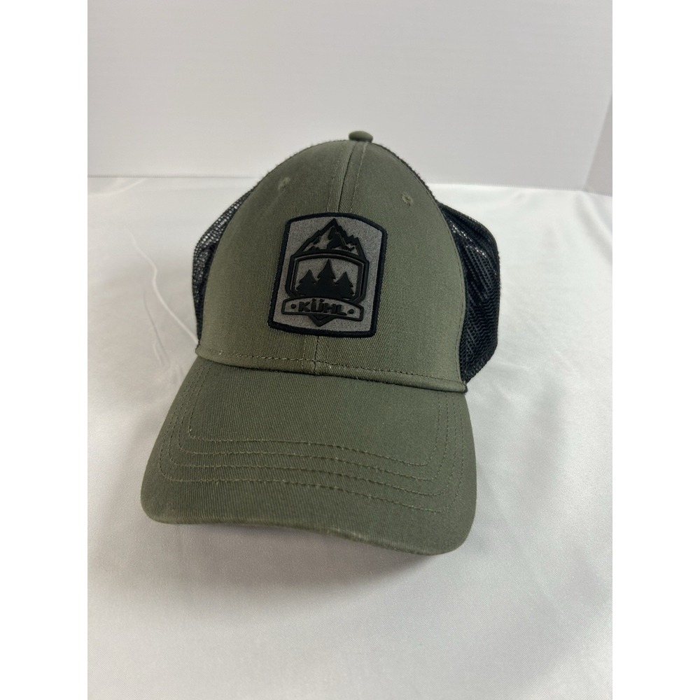 Kuhl Men's Trucker Hat Olive Green Black One Size Outdoors Hiking Camping Cap